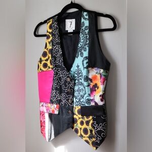 Colorful Patchwork Vest